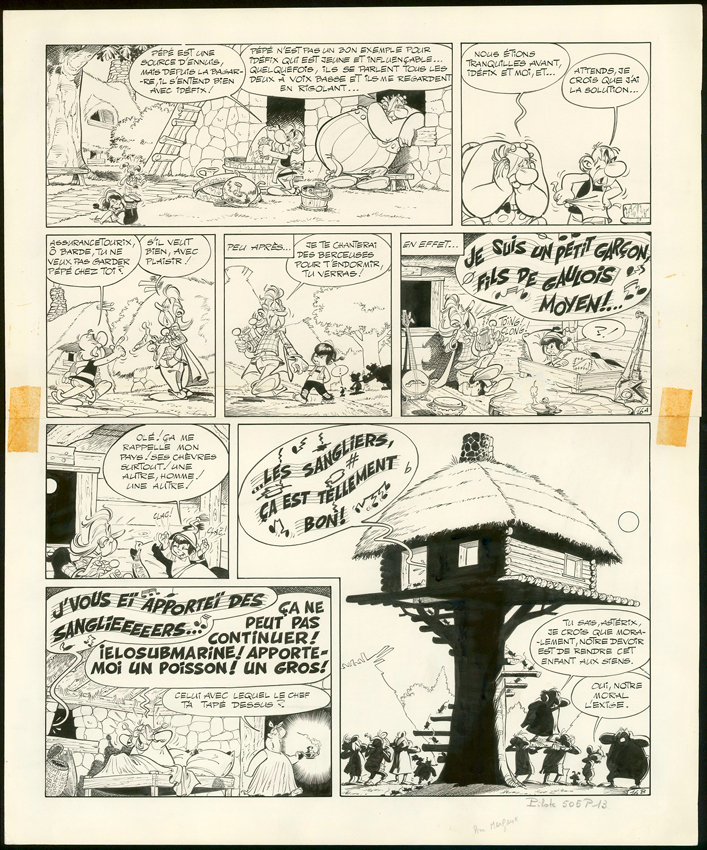 asterix comic strips
